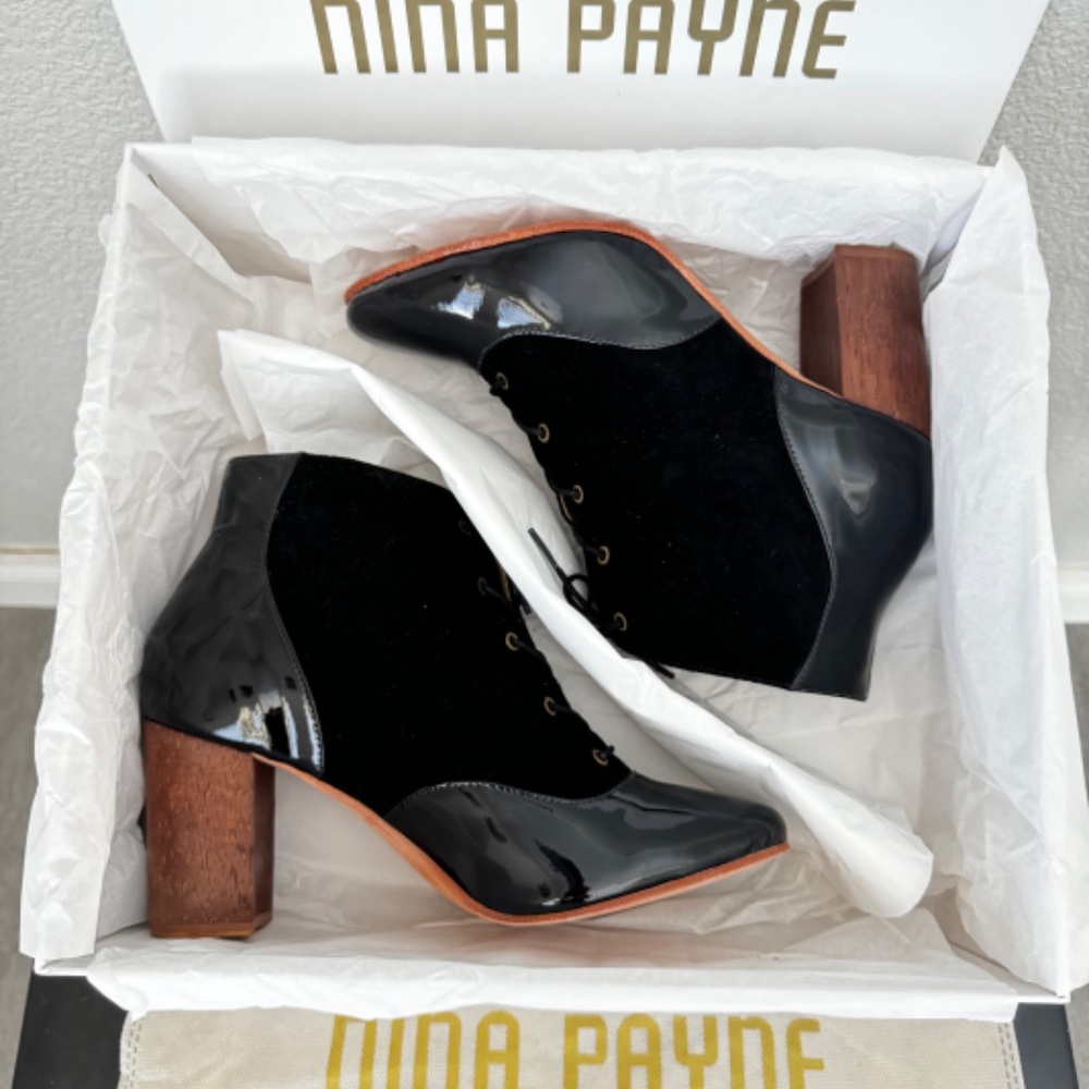 Anthropologie/Nina Payne Boots. Like NEW. - Picture 8 of 12
